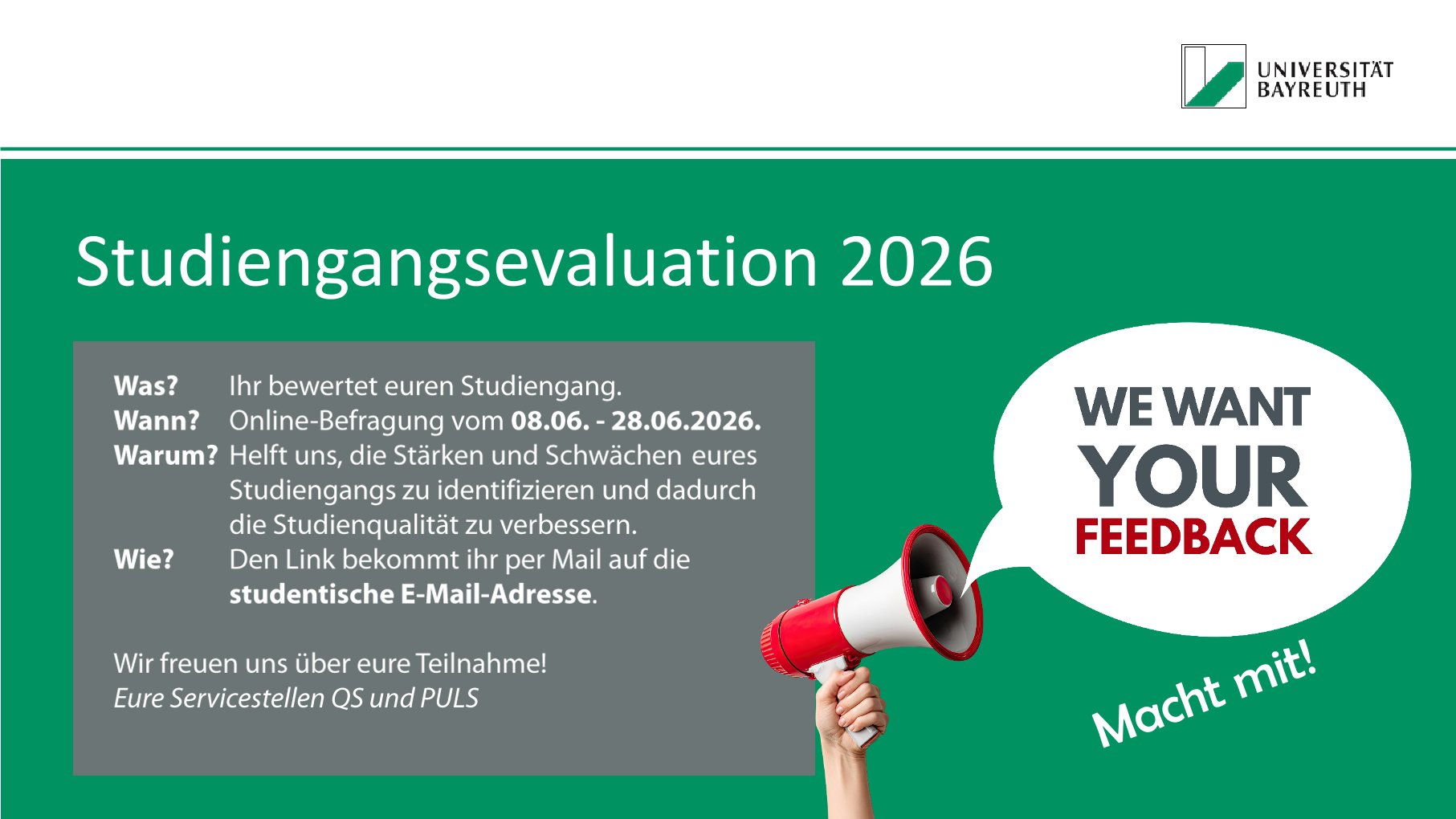 Studiengangsevaluation 2026