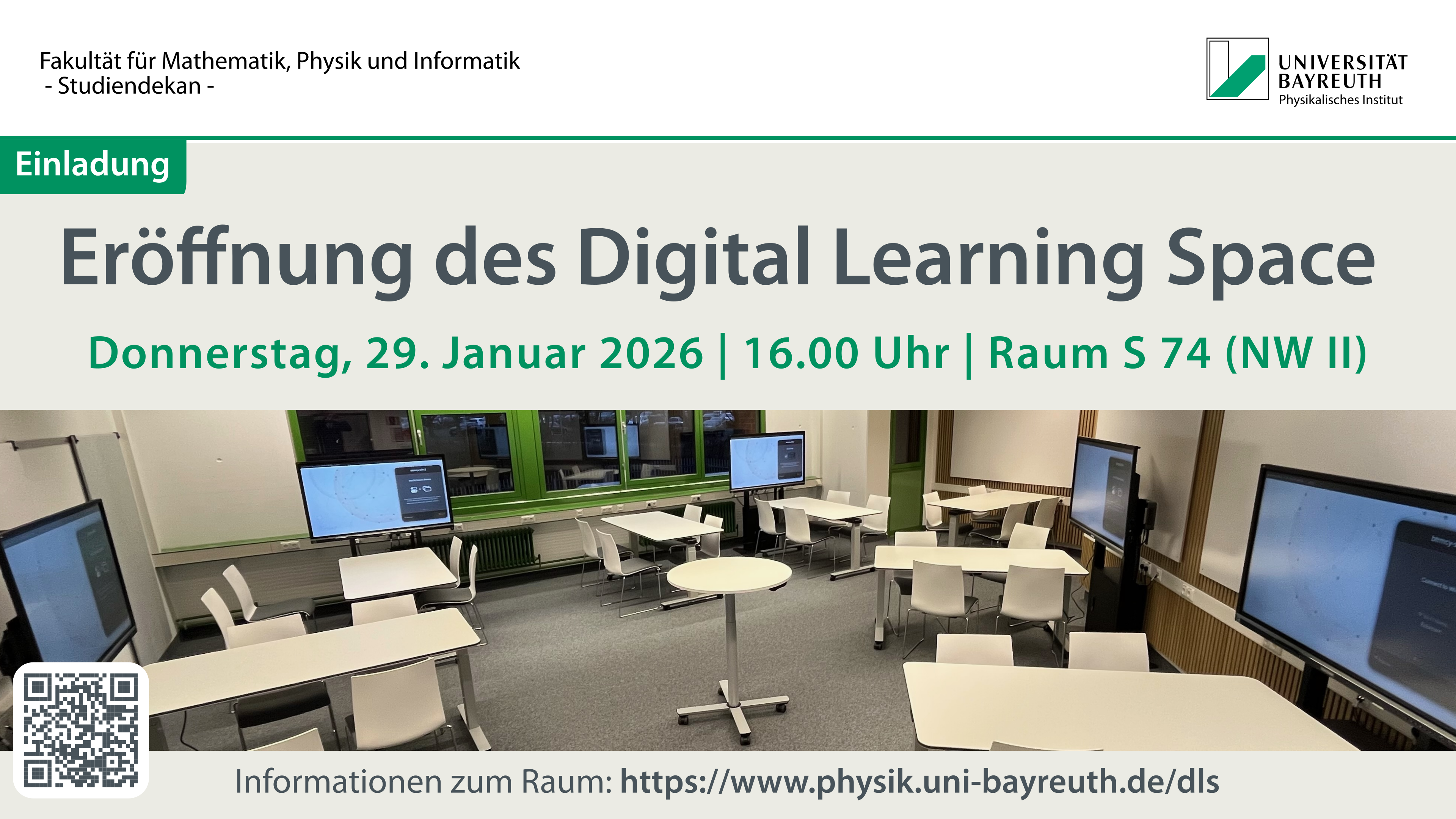 DLS-Eröffnung am 29. Januar 2026